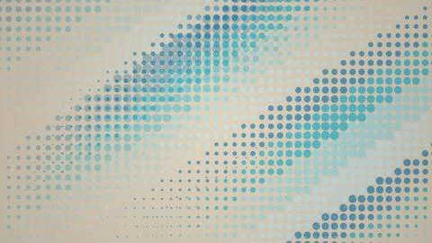 Abstract dotted pattern with blue and beige colors Stock Illustration