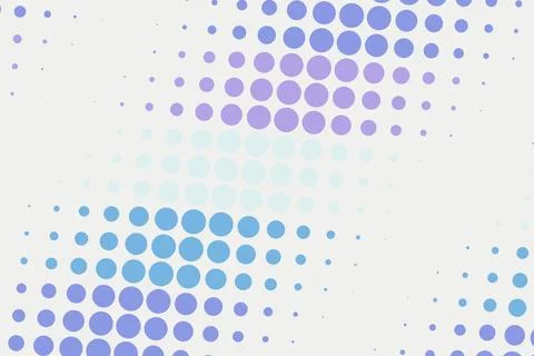 Abstract dotted pattern with blue and purple colors Stock Illustration