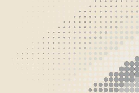 Abstract dotted pattern with gradient in beige and gray Stock Photos