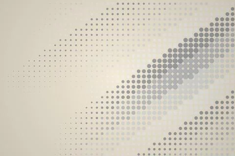 Abstract dotted pattern with gray and beige colors Stock Illustration