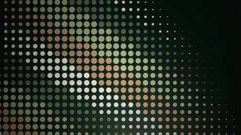 Abstract dotted pattern with green and white colors Stock Illustration