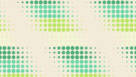 Abstract dotted pattern with green, blue, and yellow colors Stock Illustration