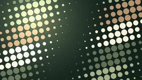 Abstract dotted pattern with green, white, and beige colors 스톡 일러스트