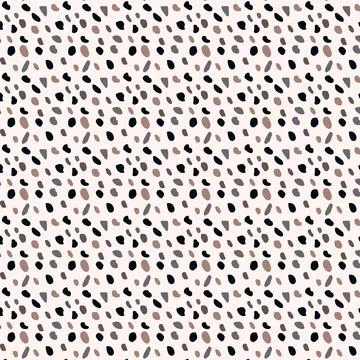 Abstract Dotted Pattern in Neutral Colors Stock Illustration