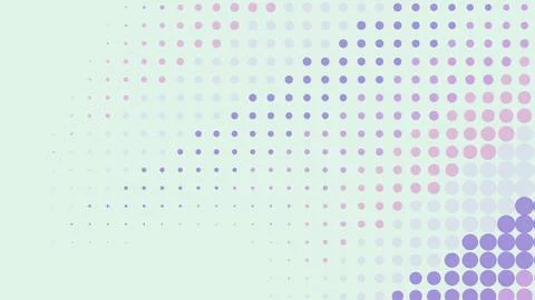 Abstract dotted pattern with pastel colors on light background Stock Illustration