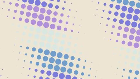 Abstract dotted pattern with purple and blue shades Stock-Illustration