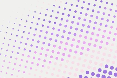 Abstract dotted pattern with purple and pink dots イラスト素材