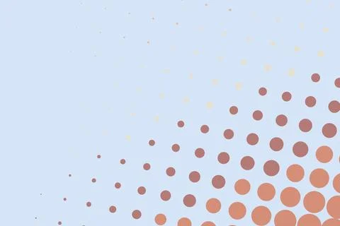 Abstract dotted pattern with soft blue background Stock Photos