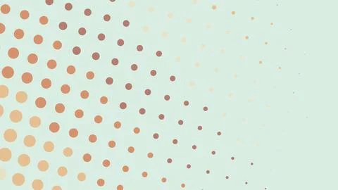 Abstract dotted pattern with soft pastel colors background Stock Illustration