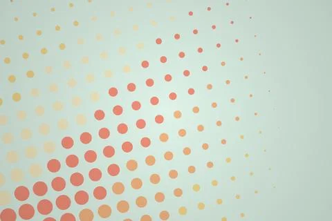 Abstract dotted pattern with soft pastel colors on light background Stock Photos