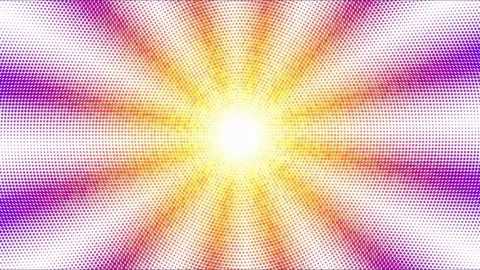 Abstract Dotted Rotating Stripes Background Animation - Loop Stock Footage 85423847