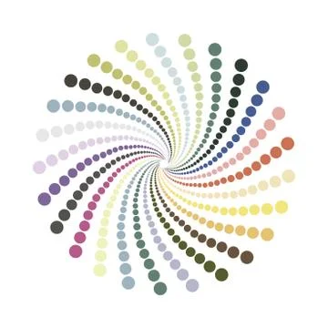 Abstract dotted shape.Vector design element 스톡 일러스트