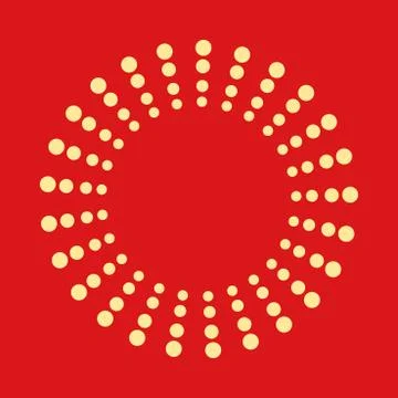 Abstract dotted shape.Vector design element Иллюстрация