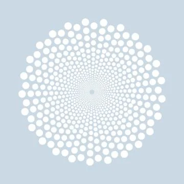 Abstract dotted shape.Vector design element 스톡 일러스트