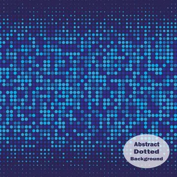 Abstract dotted vector background Stock Illustration