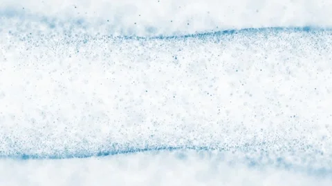 Abstract dotted waves loop motion on white background Stock Footage 344790781