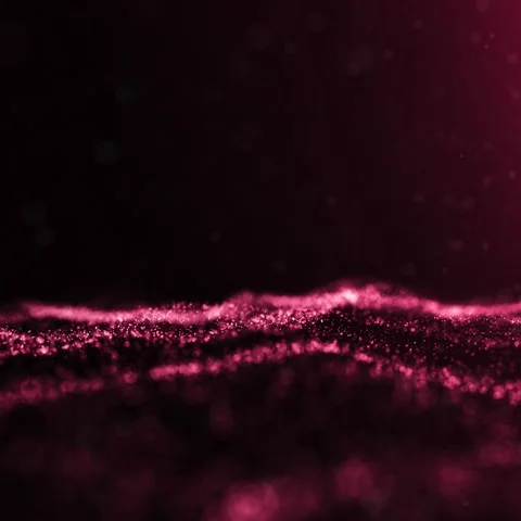 Abstract dotted waves in viva magenta colours Vidéo 341434140