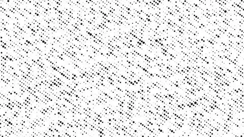 Abstract dotted white background. Grid of blinking dots. Big data visualiza.. Stock Illustration