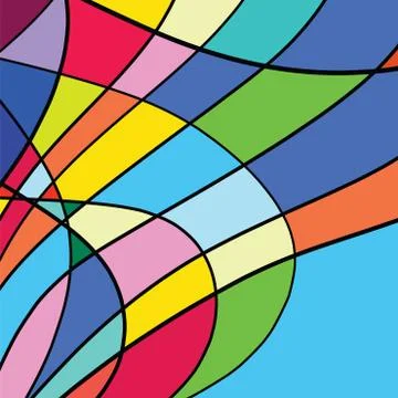 Abstract drawing background Stock Illustration