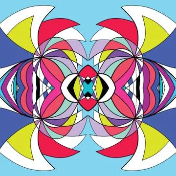 Abstract drawing background Illustrazione stock