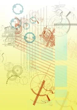 Abstract drawing Stock Illustration