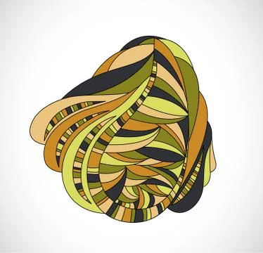 Abstract drawing. Stock Illustration