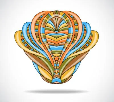 Abstract drawing. Stock Illustration