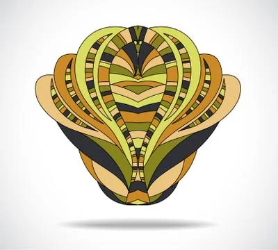 Abstract drawing. Stock Illustration