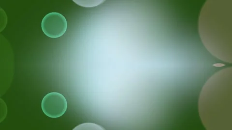Abstract Dreamy Bokeh Background with Soft Green and White Glowing Particles Stock Footage 328788797