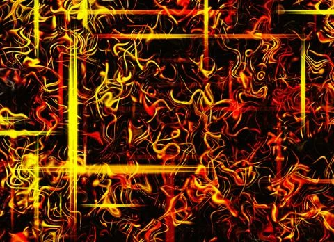 Abstract dreamy fire rays backgrounds イラスト素材