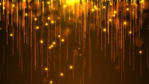 Abstract dreamy particle light ray fluid dynamic background material Video stock 334035011