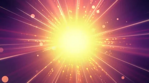 Abstract dreamy particle light ray fluid dynamic background material Stock Footage 334035026
