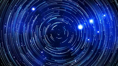Abstract dreamy particle light ray fluid dynamic background material Stock Footage 334035027