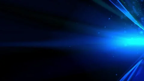 Abstract dreamy particle light ray fluid dynamic background material Stock Footage 334035039