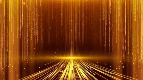 Abstract dreamy particle light ray fluid dynamic background material Video stock 334035064