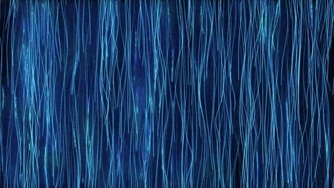 Abstract dreamy particle light ray fluid dynamic background material Stock Footage 334035080