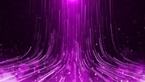 Abstract dreamy particle light ray fluid dynamic background material Stock Footage 334035098