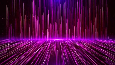 Abstract dreamy particle light ray fluid dynamic background material Stock Footage 334035113