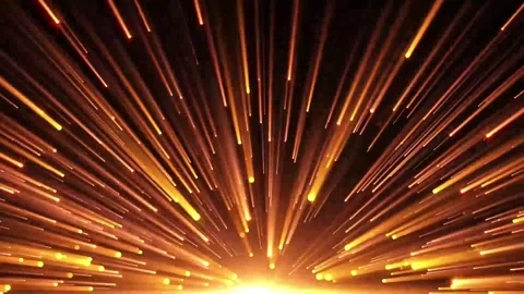 Abstract dreamy particle light ray fluid dynamic background material Stock Footage 334035114