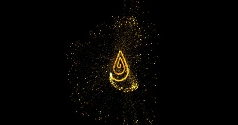 Abstract drop star dust twisted spiral background Stock Footage 123091415