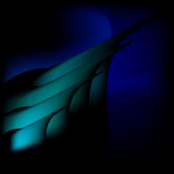 Abstract drops on a dark background Illustrazione stock