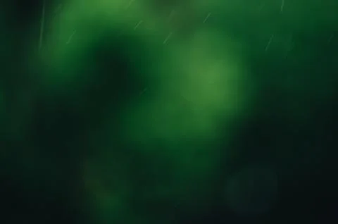 Abstract drops on the green background Foto stock