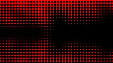 Abstract duotone background . Hypnosis red halftone psychedelic art . Design  Stock Illustration