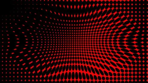 Abstract duotone background . Hypnosis red halftone psychedelic art . Design  Stock Illustration