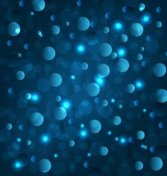 Abstract dusk background with bokeh effect Stock Illustration