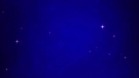 Abstract dust blue particles and glowing star animation Stock Footage 301946890