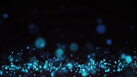 Abstract Dust Particles Background. Bokeh Particles Background. Loop Stock Footage 114010035