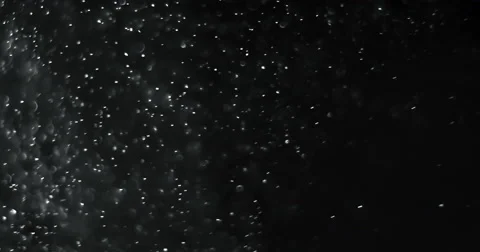 Abstract dust particles on dark background loop seamless ready Stock Footage 61379294