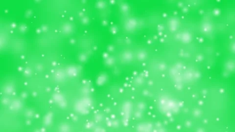 Abstract dust particles floating on green screen background from bottom to top Stock Footage 280238913