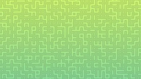 Abstract Dusty Grass Gradient Background with Labyrinth Wall Pattern Stock Illustration
